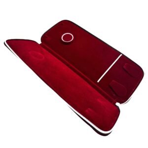 luxurious velvet jewellery pouch